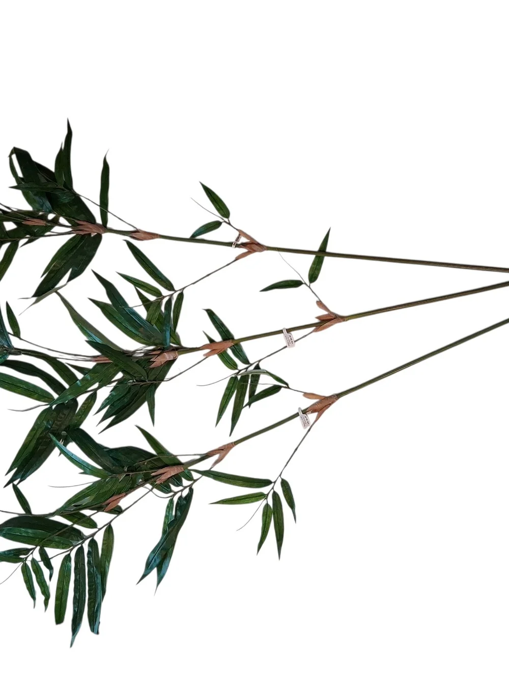 Pier 1 Green Faux Bamboo Stem Spray 46